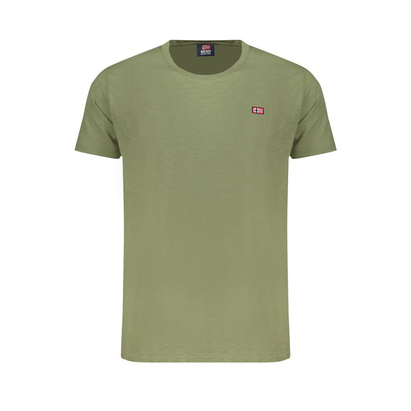 Norway 1963 Verde Baumwoll-T-Shirt für Herren