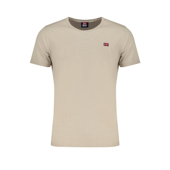 Norway 1963 Beige Baumwoll-T-Shirt für Herren