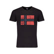 Norway 1963 Schwarzes Baumwoll-T-Shirt für Herren