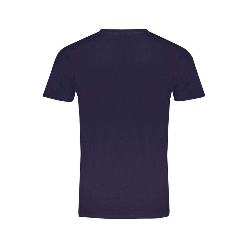 Norway 1963 Blaues Baumwoll-T-Shirt für Herren