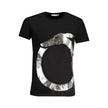 Trussardi Schwarzes Baumwoll-T-Shirt für Herren