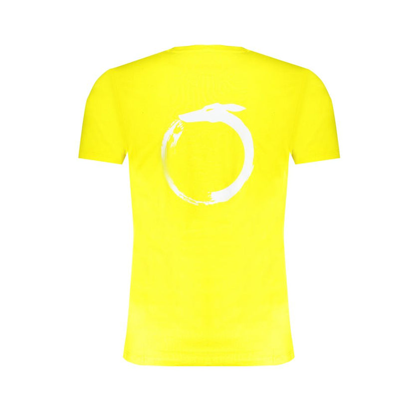 Trussardi T-Shirt aus gelber Baumwolle