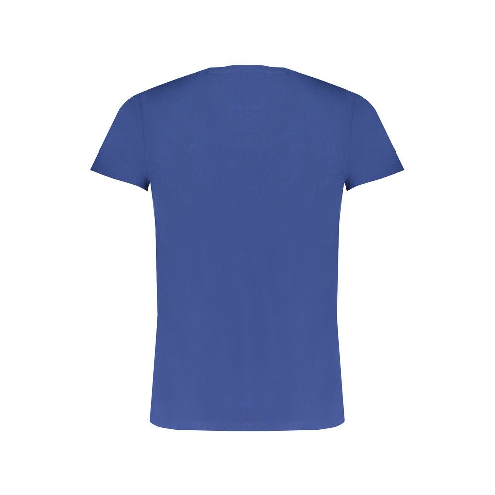 Trussardi Blaues Baumwoll-T-Shirt für Herren