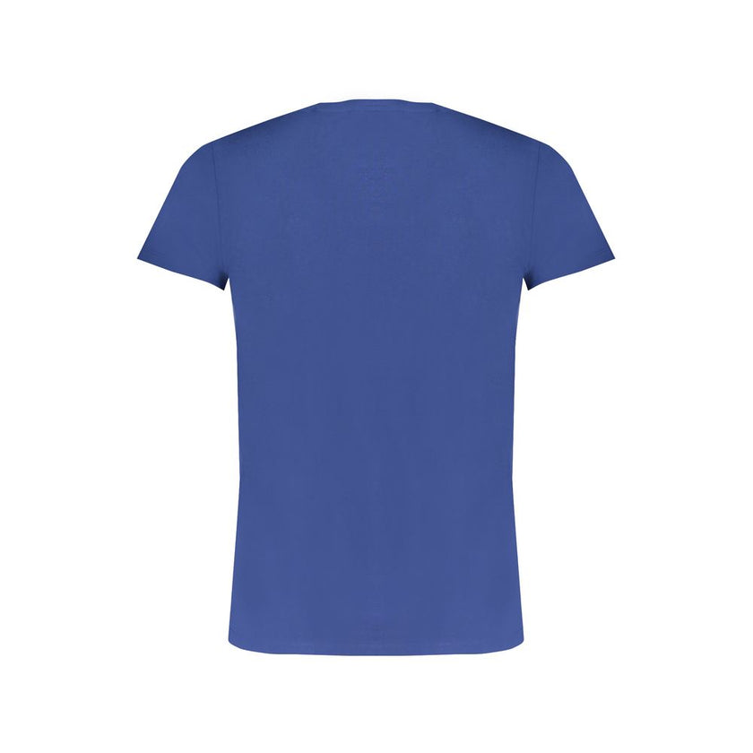 Trussardi Blaues Baumwoll-T-Shirt für Herren