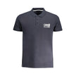 Cavalli Class Blu Cotton Herren Poloshirt