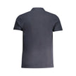 Cavalli Class Blu Cotton Herren Poloshirt