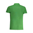 Cavalli Class Herren-Poloshirt Verde aus Baumwolle