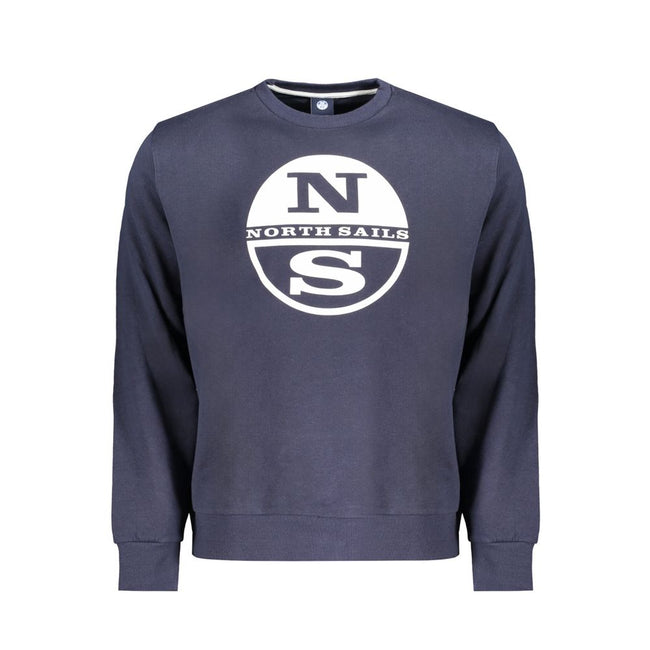 North Sails Blauer Baumwoll-Sweatshirt für Herren