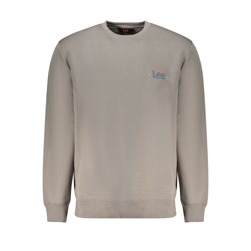 Lee Grigio Baumwoll-Sweatshirt für Herren
