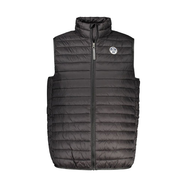 North Sails Schwarze Polyamid-Herrenjacke