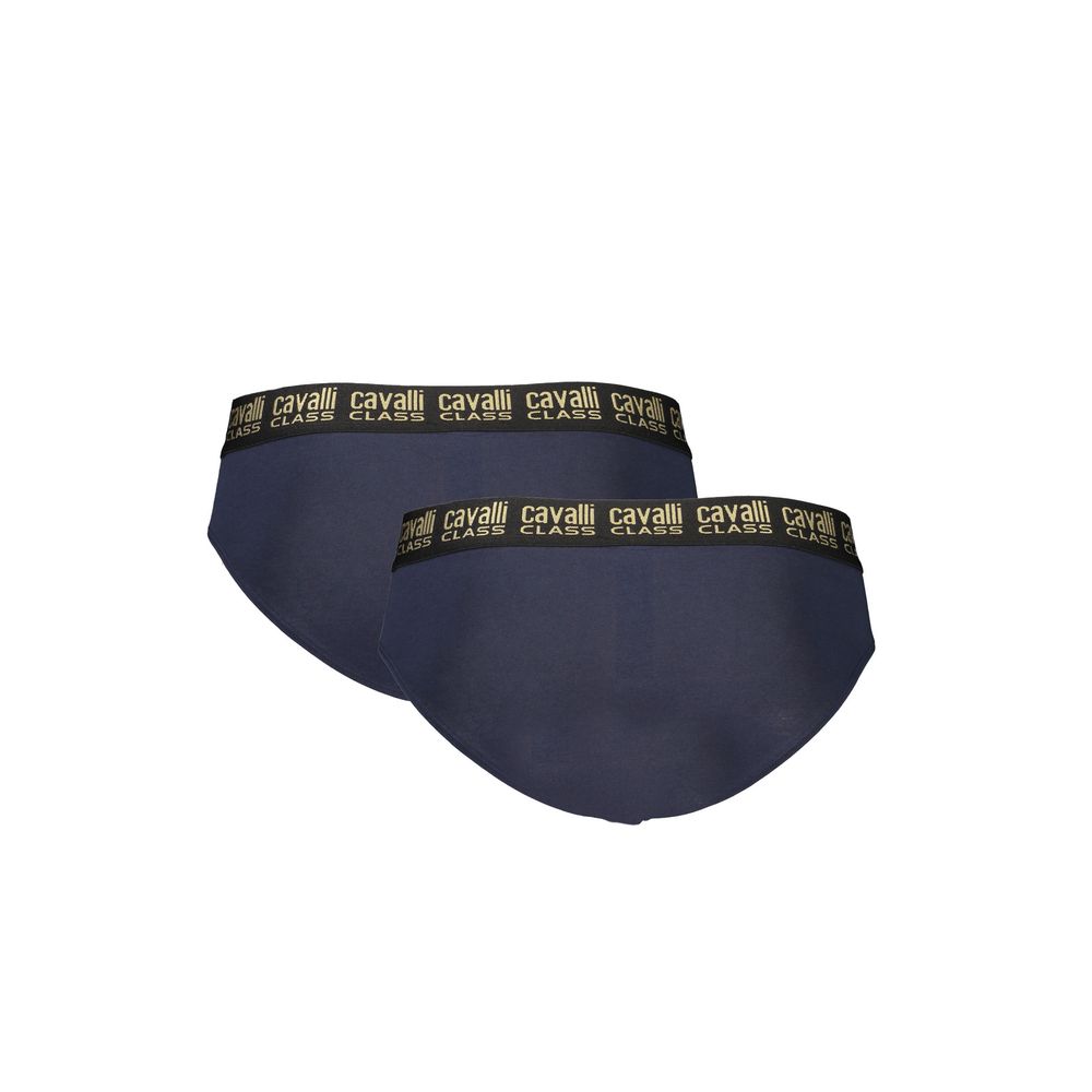 Cavalli Class Blue Cotton Men's Underwear