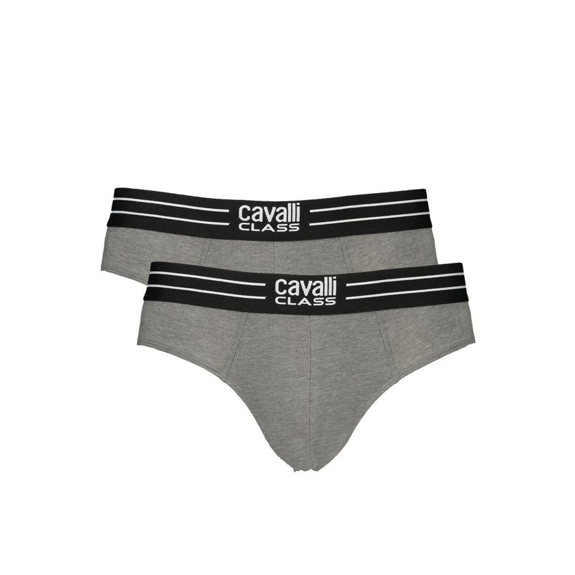 Cavalli Class Braun Baumwolle Männer Unterwäsche