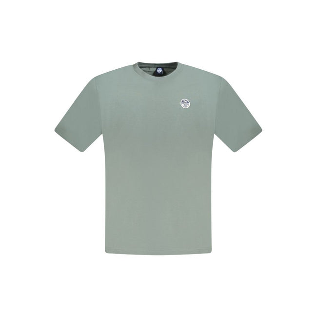 North Sails Verde Baumwoll-T-Shirt für Herren