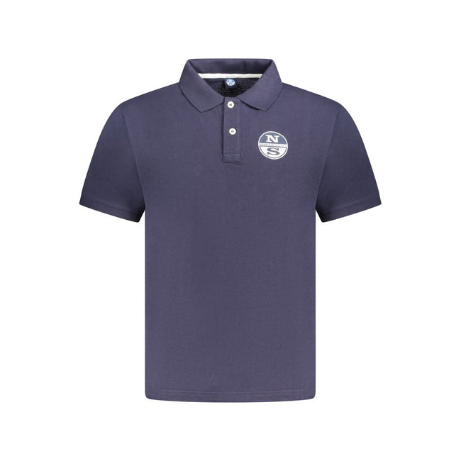 North Sails Blaues Baumwoll-Poloshirt für Herren