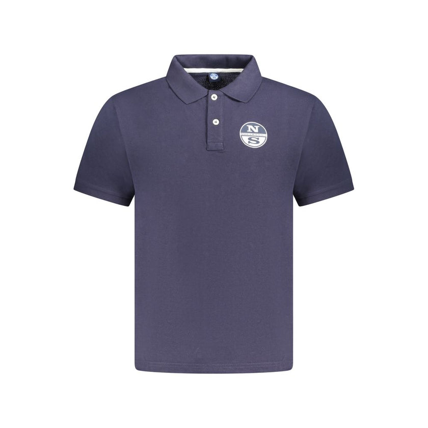 North Sails Blaues Baumwoll-Poloshirt für Herren