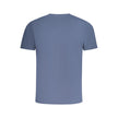 North Sails Blu Baumwoll-T-Shirt für Herren