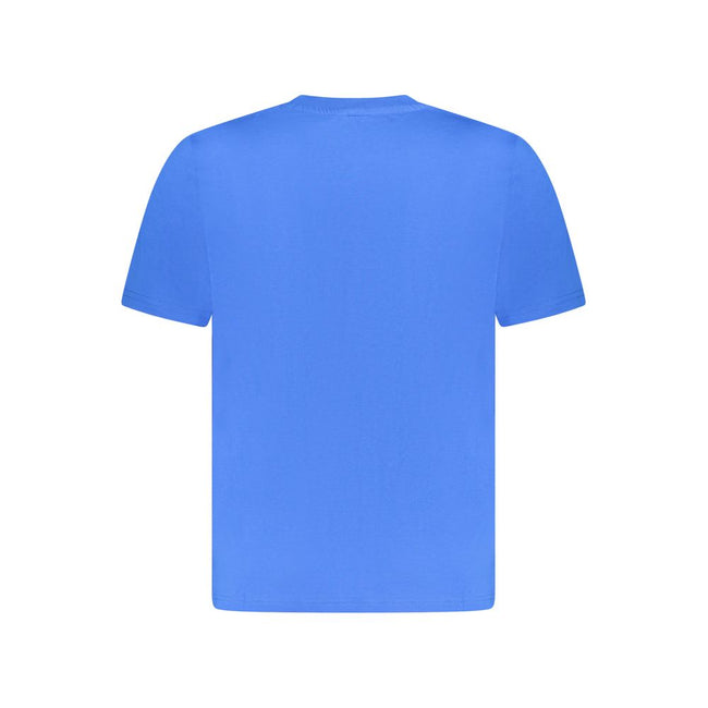 North Sails Blu Baumwoll-T-Shirt für Herren