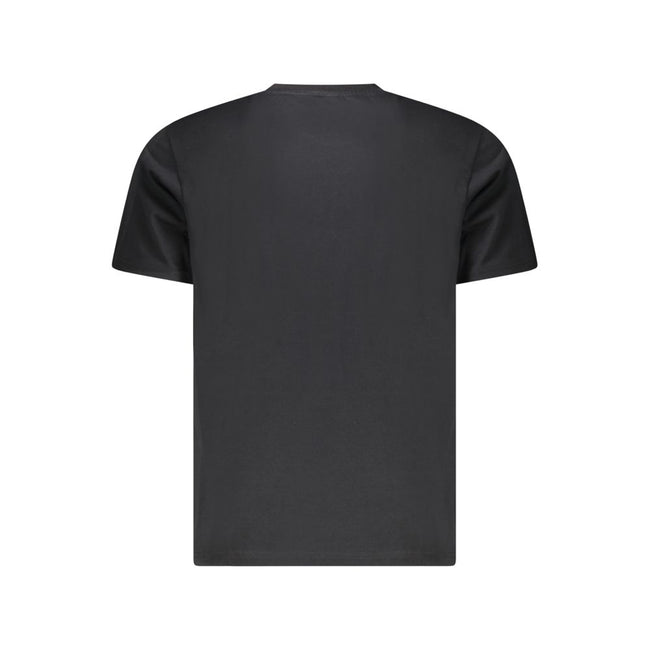 North Sails Schwarzes Baumwoll-T-Shirt für Herren
