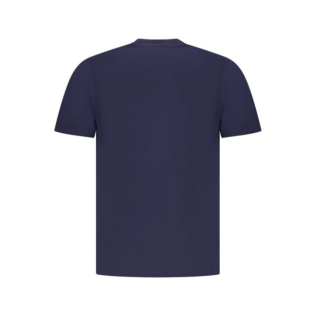 North Sails Blaues Baumwoll-T-Shirt für Herren