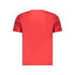 North Sails Rotes Baumwoll-T-Shirt für Herren