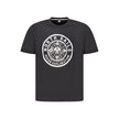 North Sails Schwarzes Baumwoll-T-Shirt für Herren