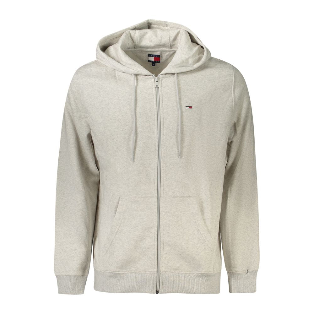 Tommy Hilfiger Grey Cotton Sweatshirt
