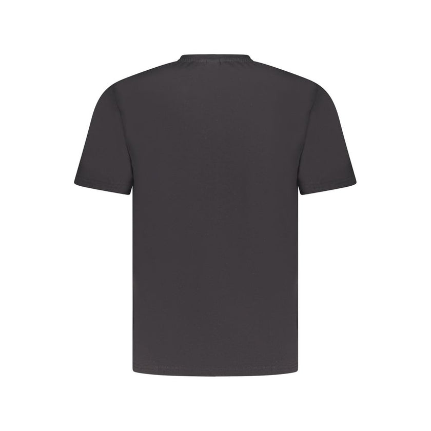 North Sails Schwarzes Baumwoll-T-Shirt für Herren