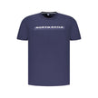 North Sails Blaues Baumwoll-T-Shirt für Herren