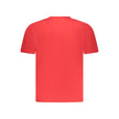 North Sails Rotes Baumwoll-T-Shirt für Herren