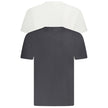Fila Schwarzes Herren-T-Shirt aus Bio-Baumwolle