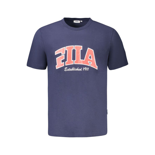 Fila Baumwoll-T-Shirt in Blau