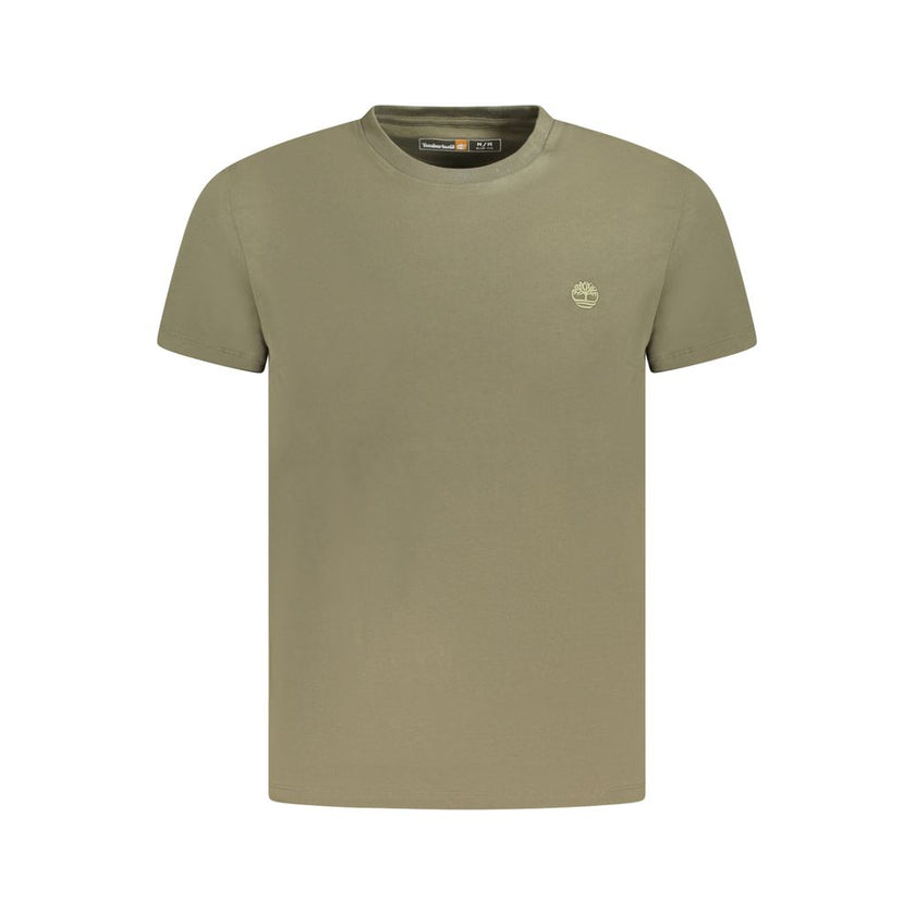 Timberland Verde Baumwoll-T-Shirt für Herren
