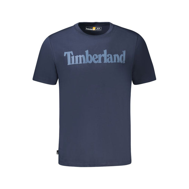 Timberland Blu Bio-Baumwoll-T-Shirt für Herren