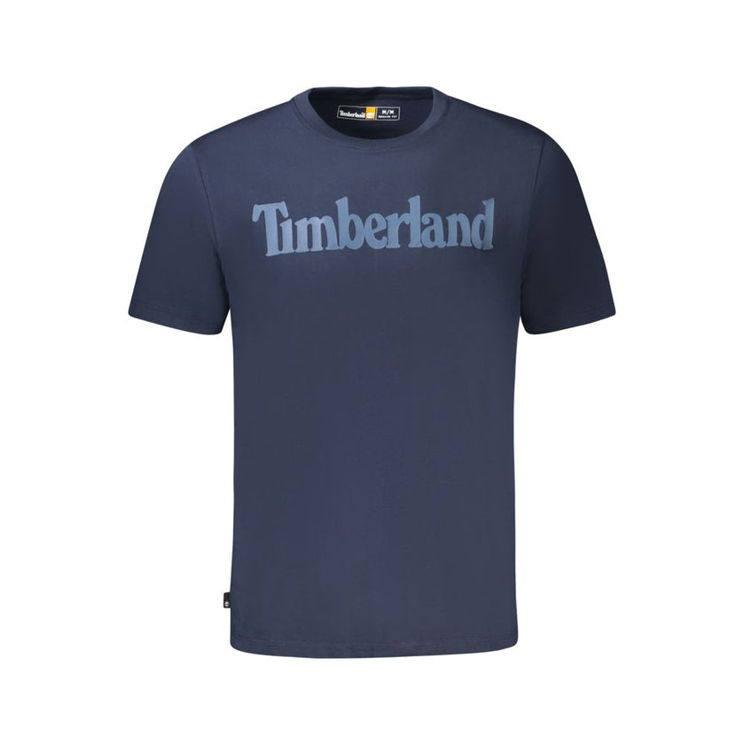 Timberland Blu Bio-Baumwoll-T-Shirt für Herren