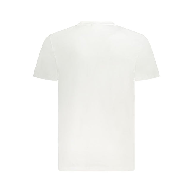 Calvin Klein Bianco Baumwoll-T-Shirt für Herren