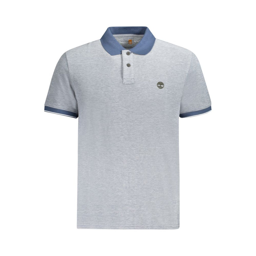 Timberland Blaues Baumwoll-Poloshirt für Herren