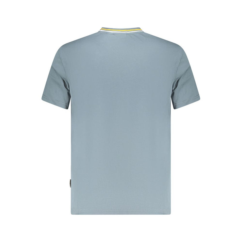 Napapijri Graues Baumwoll-T-Shirt