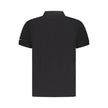 Trussardi Schwarzes Baumwoll-Poloshirt für Herren