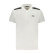 Cavalli Class Weißes Baumwoll-Poloshirt