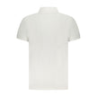 Cavalli Class Weißes Baumwoll-Poloshirt