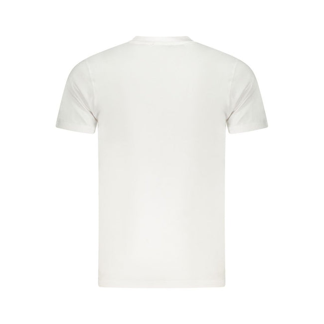 Cavalli Class Weißes Baumwoll-T-Shirt für Herren