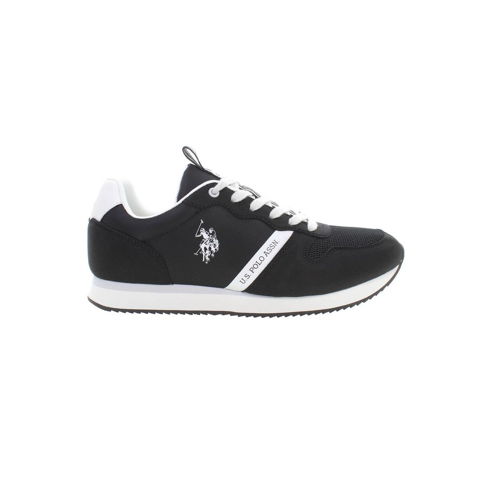 U.S. POLO ASSN. Schwarzer Polyester Sneaker