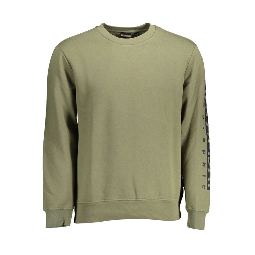 Napapijri Verde Baumwoll-Sweatshirt für Herren