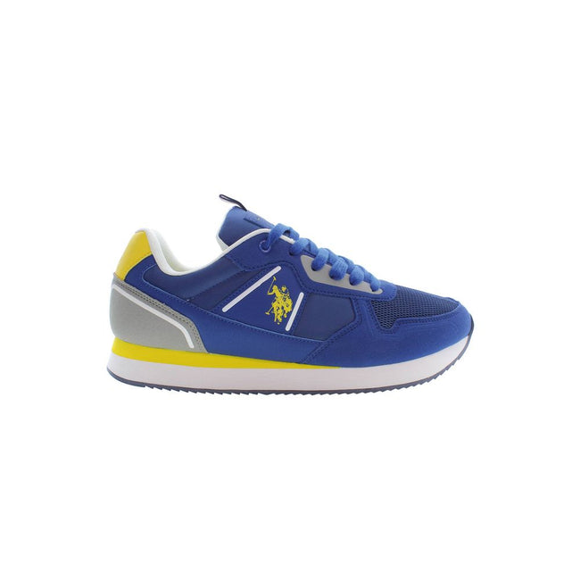 U.S. POLO ASSN. Blauer Herren-Sneaker aus Polyester