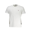 Napapijri Bianco Baumwoll-T-Shirt für Herren