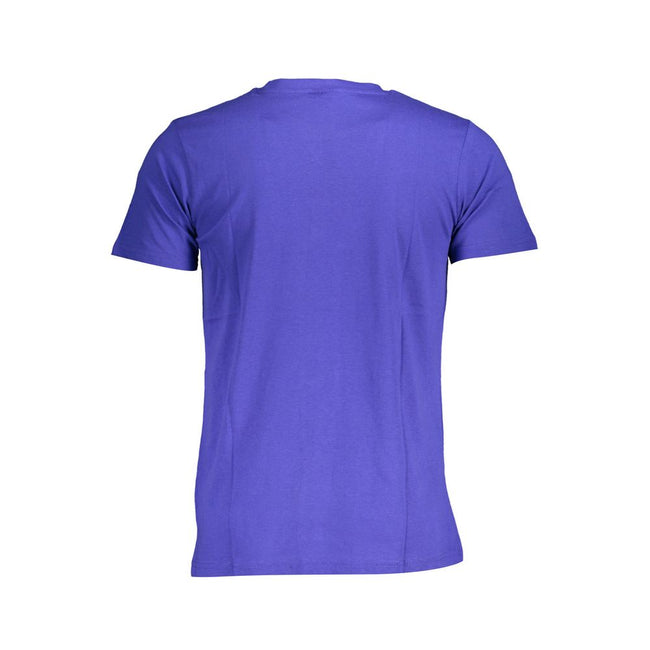 Norway 1963 Blaues Baumwoll-T-Shirt für Herren