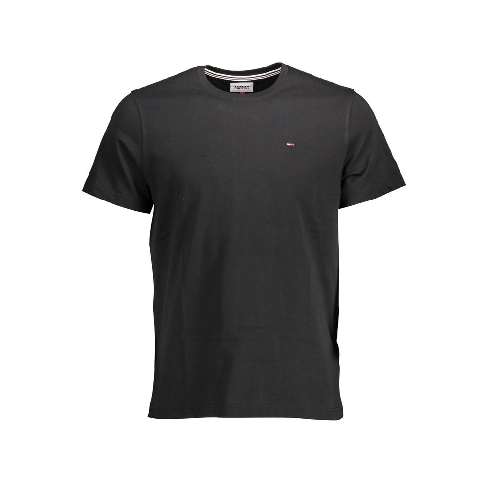 Tommy Hilfiger Men's Black Organic Cotton T-Shirt