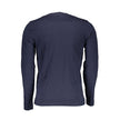 North Sails Blu Baumwoll-T-Shirt für Herren