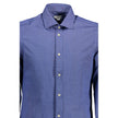U.S. POLO ASSN. Herrenhemd aus blauer Baumwolle