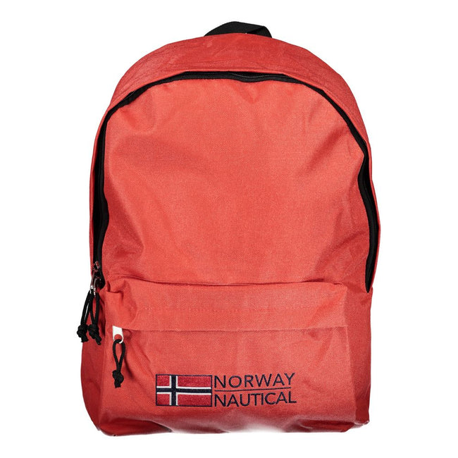 Norway 1963 Roter Polyester-Rucksack